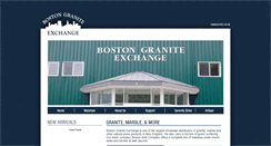 Desktop Screenshot of bostongraniteexchange.com